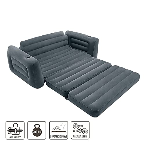 Intex 66552 Sofá cama 203 x 224 x 66 cm