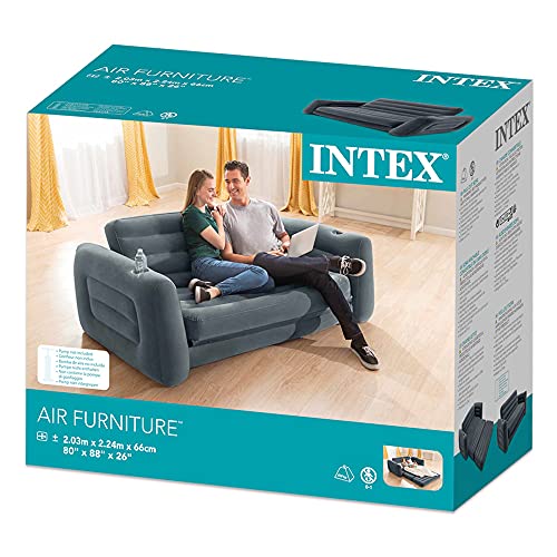 Intex 66552 Sofá cama 203 x 224 x 66 cm