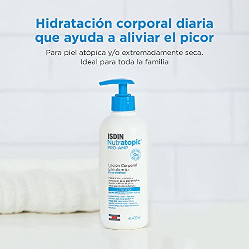 ISDIN Nutratopic Loción Corporal Emoliente - 400 ml