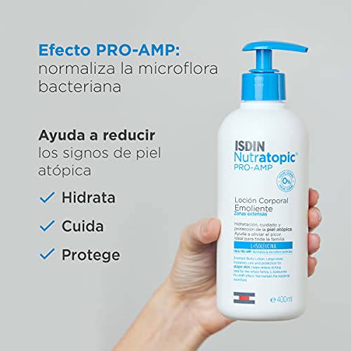 ISDIN Nutratopic Loción Corporal Emoliente - 400 ml