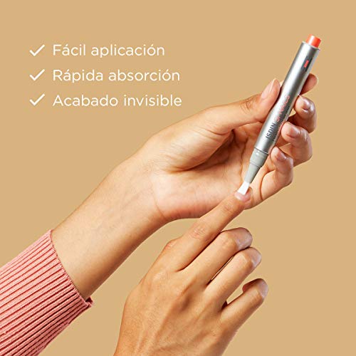 ISDIN SI-NAILS Fortalecedor con ácido hialurónico para uñas débiles y dañadas, hidrata también las cutículas, Serum con Acabado Invisible, 1 x 2.5 ml