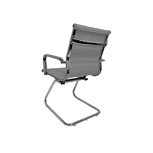 IVOL Valencia - Silla de Oficina con Soporte, Color Gris