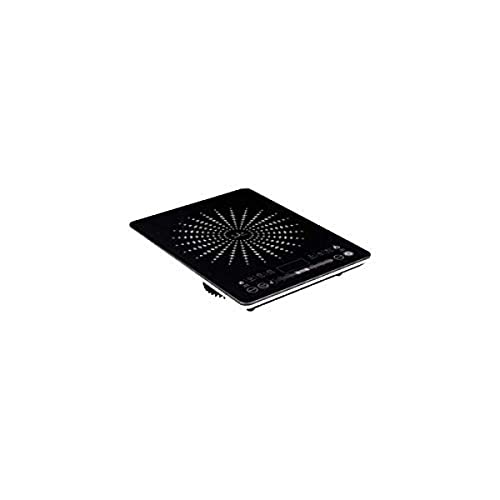 Jata VIN145 Cocina Eléctrica de Inducción Portátil con Placas de 12 a 26 cm de Diámetro 8 Funciones Pulsadores Táctiles Display LED Regulador Deslizante de Temperatura y Potencia 2100 W