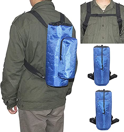 JHDGZ Soporte De Mochila De Oxígeno Portátil De Oxígeno Portador De La Bolsa De Cilindros De Cilindros, con Correa De Hombro Ajustable para Médico, Hogar, Al Aire Libre, Viajes(Size:S)