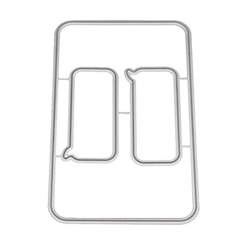 JiaMeng DIY Juego de Troqueles Pad Replacements para Máquina Troqueladora y Estampadora,Die-Planta,Scrapbooking (K)