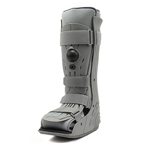 jjff Bota De Andador para Fracturas Cortas, Zapatos De Rehabilitación del Tendón De Aquiles, Fractura De Tobillo Y Pie, Ortesis, Rotura De Bota De Andar Neumática Adicional.