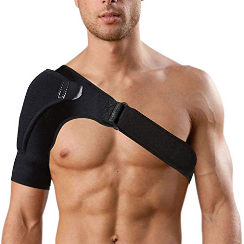 JM-Y Soporte de Hombro para Mujeres y Hombres, Bursitis, tendinitis, Manga de compresión para Hombro para el Hombro Izquierdo/Derecho