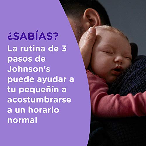 Johnson's Baby Dulces Sueños - Champú con Esencias Relajantes NaturalCalm, Lavanda y Manzanilla, 500 ml