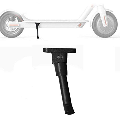 Jorzer Scooter De Pata De Cabra Plantilla Ortopédica De Soporte, Scooter De Kickstand del Lado del Reemplazo para Xiaomi M365 Pro Aparcamiento Soporte De Pie De Acero De Aleación Negro