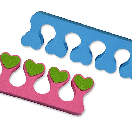 K-Pro Separador Juego de Esparcidor de Dedos 8 Piezas Spacer Toe Separator