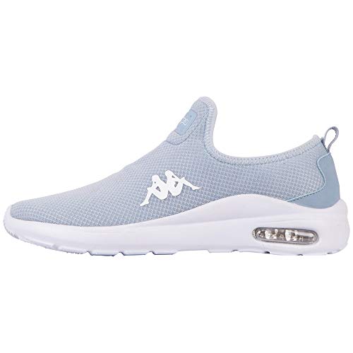 Kappa Georgia, Zapatillas Unisex Adulto, 6510 Ice White, 38 EU