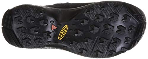 KEEN Tempo Flex WP-M, Zapatos para Senderismo Hombre, Triple Black, 43 1/3 EU