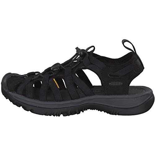 Keen Whisper-W, Sandalia Mujer, Imán Negro, 36 EU