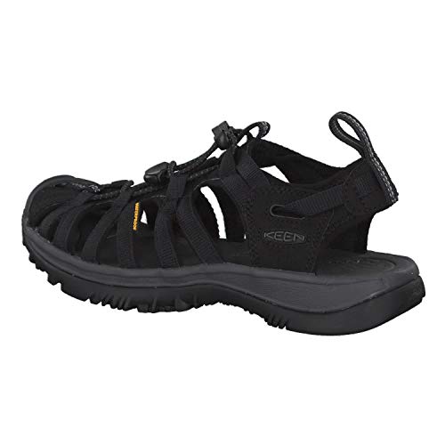 Keen Whisper-W, Sandalia Mujer, Imán Negro, 36 EU