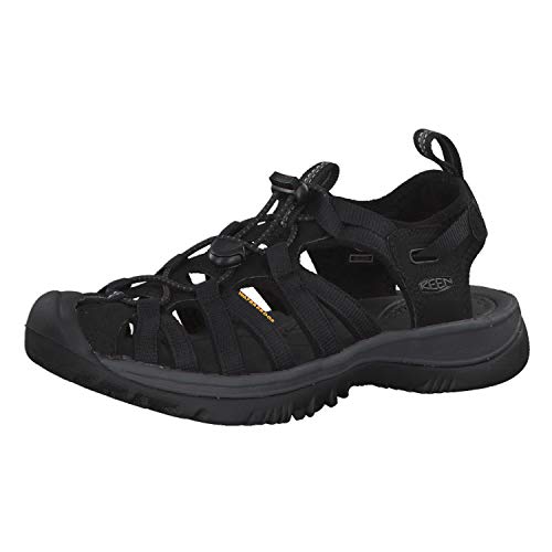 Keen Whisper-W, Sandalia Mujer, Imán Negro, 36 EU