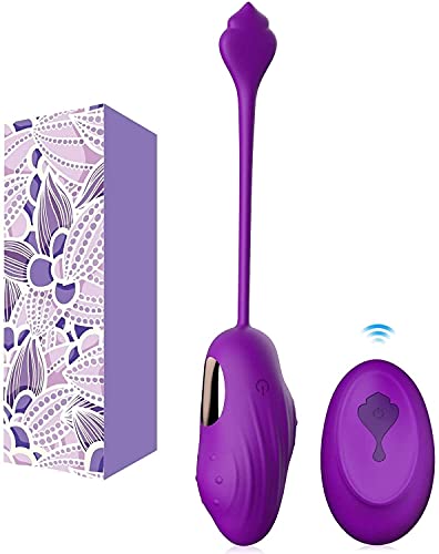 Kegel Balls para Mujer Yicoco Impermeable Silicona de alta calidad 12 Velocidades Ejercicio Kegel Control de vejiga Músculo pélvico Fortalecimiento control a distancia