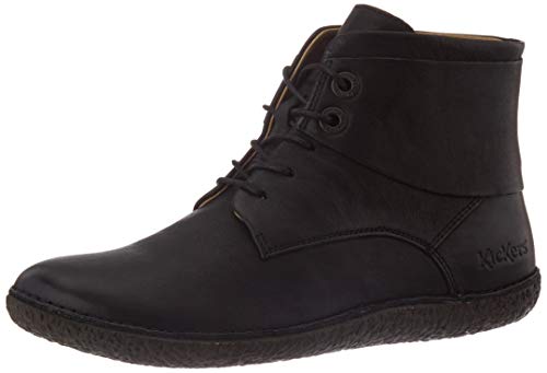 KICKERS Hobbytwo, Botas Cortas al Tobillo Mujer, Negro, 41 EU