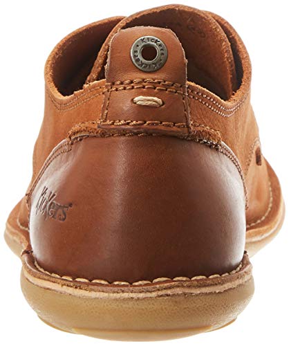 Kickers Swidira, Zapatos de Cordones Derby Hombre, Marrón (Camel 114), 41 EU