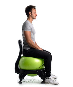 Kikka Active Chair - Silla ergonómica con pelota de ejercicios