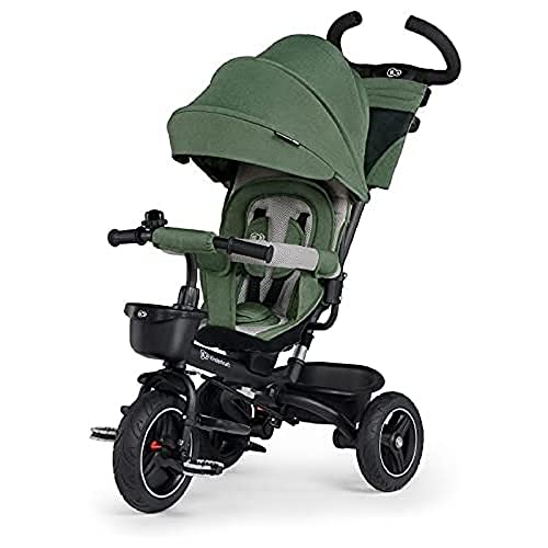 Kinderkraft Tricycle SPINSTEP pastel green - Sillas de paseo, Unisex Infantil, Verde(pastel green)