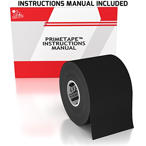 Kinesiology Tape - Pro Sports & Athletic Taping for Knee, Shin Splints, Shoulder and Muscle - 2" X 16.4' Uncut Roll