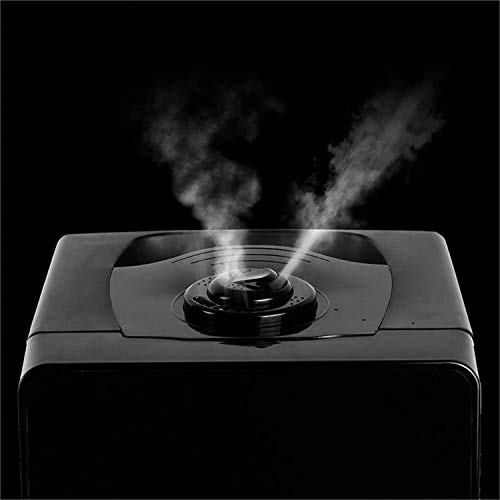 Klarstein Monaco Humidificador - Humectador, Vaporizador, Ionizador, Tecnología ultrasónica, Depósito Agua 6 L, Mando a Distancia, 3 Niveles, Temporizador, Filtro, Negro