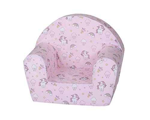 KNORRTOYS.COM- Sillón Infantil, diseño de Unicornio arcoíris (68354)