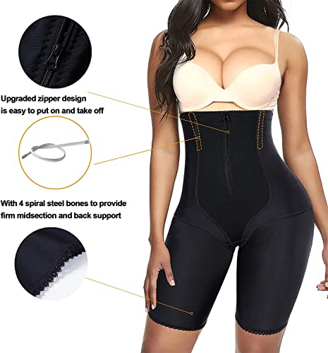 KUMAYES Braga Faja Reductora Mujer Fajas Reductoras adelgazantes Shapewear Braguitas Moldeadora Body Shaper Cintura Abdomen