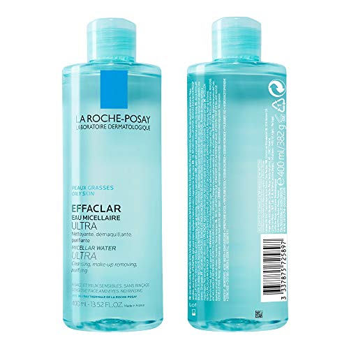 La Roche Posay - Agua micelar effaclar, 400 ml