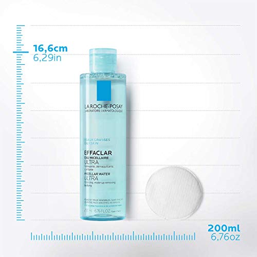 LA ROCHE POSAY EFFACLAR Agua Micelar Ultra Pieles Grasas 200 ml