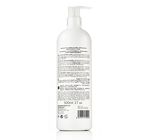 Laboratorios Babé - Crema Urea 10% Loción Reparadora 500 ml, Hidratante, Con Omega 3, 6 y 9, Con Aceite de Soja, Nutritiva, Piel Seca, Rugosa y Descamada, Suavidad Inmediata