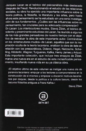 Lacan: Los interlocutores mudos (Pensamiento crítico)