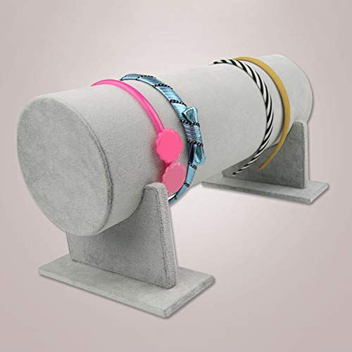 lefeindgdi Soporte para diadema, organizador de tocado de horquilla para el pelo, organizador de joyas, soporte para joyas, soporte para accesorios decorativos de 11 x 30 cm