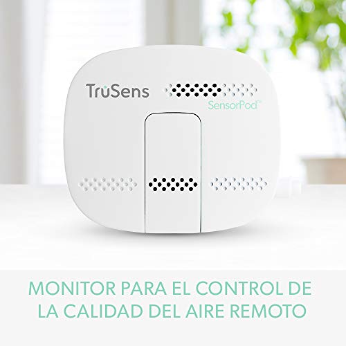 Leitz TruSens Purificador de aire Z-3000 HEPA SensorPod calidad de aire, atrapa virus, alérgenos de fiebre del heno, polvo, olores y humo, La UV-C mata +de 98% de bacterias, Para espacio hasta 70m²