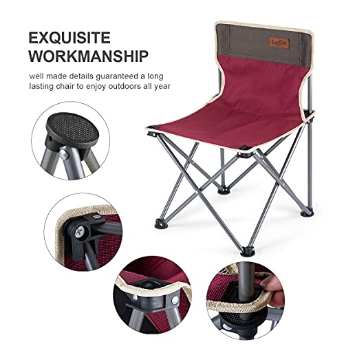 Lesfit sillas Camping Plegable Silla de Acampada Sillas Plegables