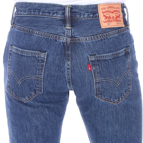 Levi's 501 Original' Vaqueros, Stonewash 80684, 36W / 30L para Hombre