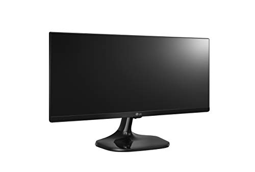 LG 25UM58-P - Monitor Profesional UltraWide WFHD de 63.5 cm (25") con Panel IPS (2560 x 1080 píxeles, 21:9, 250 cd/m², sRGB >99%, 1000:1, 5 ms GtG, 75 Hz, HDMIx2, Auriculares) Color Negro