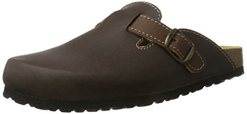 Lico Bioline Clog Style, Zuecos Unisex Adulto, Braun, 42 EU