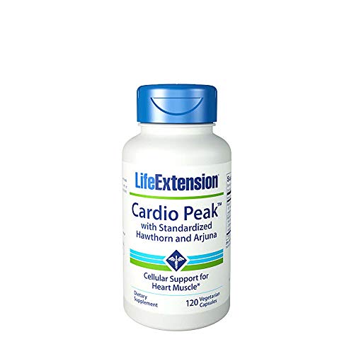 Life Extension Cardio Pico con Estandarizado Espino y Arjuna - 120 Vcaps 140 g