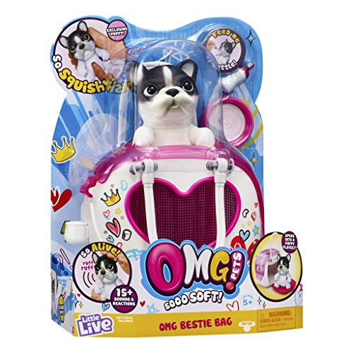 Little Live Pets 700015503 Perrito interactivo con bolso, Multicolor