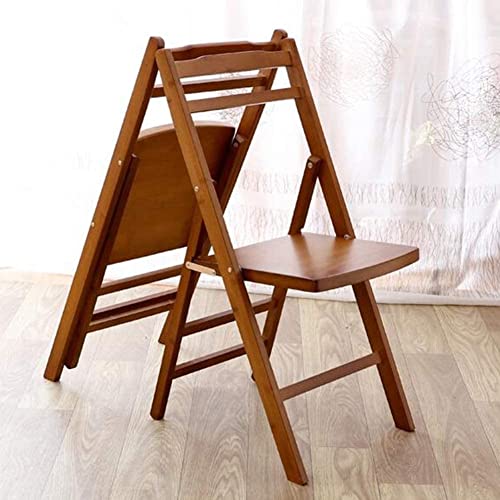 LIUBINGER Silla de Oficina Silla de Oficina Silla Bambú Bambú Solid Madera Plegable Taburete Interior Asiento Al Aire Libre Silla Pequeña Pequeña Silla Niño