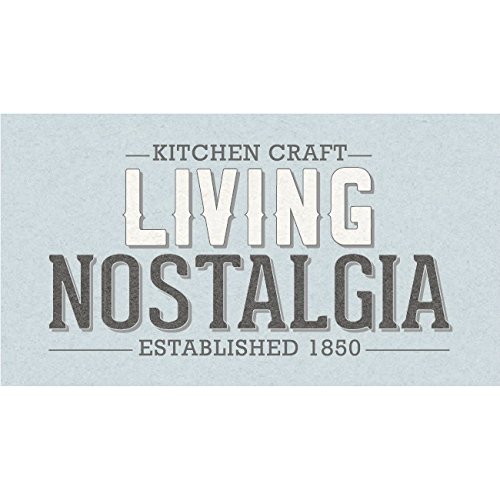 Living Nostalgia KitchenCraft Soporte de Árbol Colgador de Tazas Metálico 10 Tazas 18.5 x 34 cm