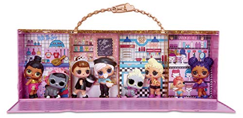 L.O.L. Surprise!- LOL Surprise Mini Shops Set, Vitrina y Estuche-Incluye Exclusiva-Contiene más de 55 muñecas y Accesorios-Promueve el Juego Creativo e imaginativo-Edad: 4+ años, Color (576297C3)