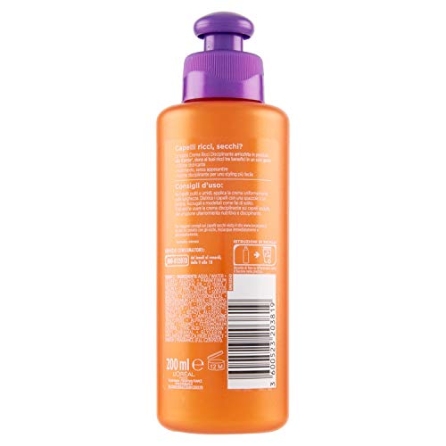 L'Oréal Paris - Elvive Aceite excepcional para perfeccionar rizos, crema de peinado - 200 ml