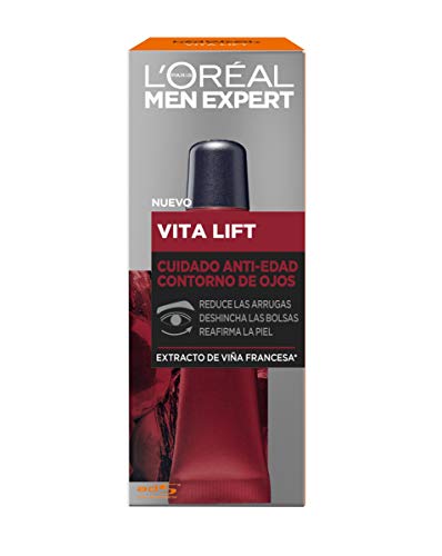 L'Oréal Paris Men Expert Vitalift - Contorno de Ojos Anti-Edad - 15 ml