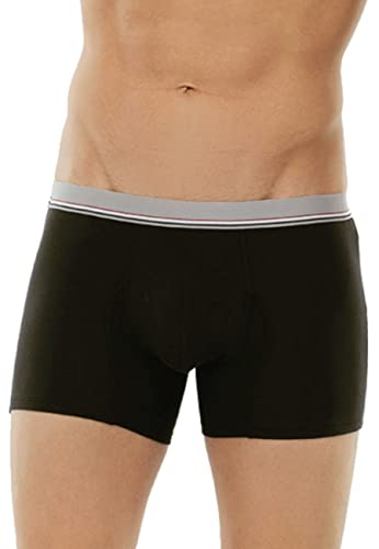 LVB 3D Morphotech Bañador de natación, Negro (Nero 004), X-Large (Talla del Fabricante: 6) (Pack de 2) para Hombre