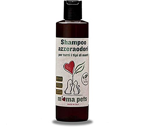 M' Ma Pets Champú Quitaolores para Perros - Limpia y Brinda una Intensa Acción Antiolor - 250 ml