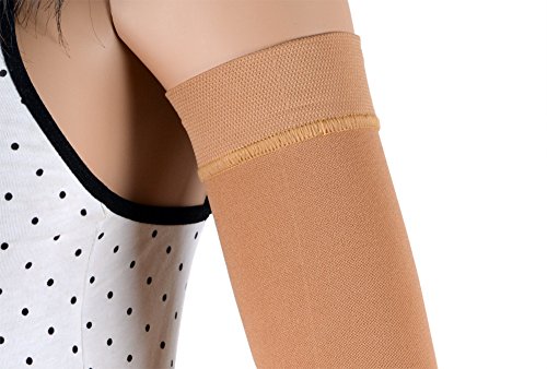 Manga de Compresión del Brazo ASSISTICA® después de una Cirugía de Mastectomía y Cáncer de Seno, Linfedema Anti Hinchazón Soporte (L)