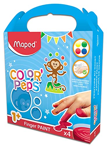 Maped 812510 - Pintura de dedos