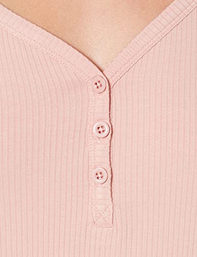 Marca Amazon - IRIS & LILLY Camisón Mujer, Rosa (Misty Rose Misty Rose), S, Label: S